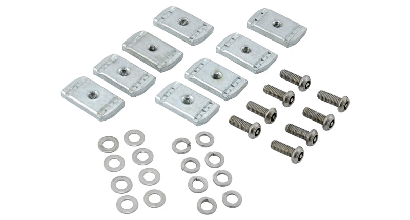 Rhino-Rack Pioneer Accessory Bar (C-Channel) - 54in - 2 pcs - Black 43138B