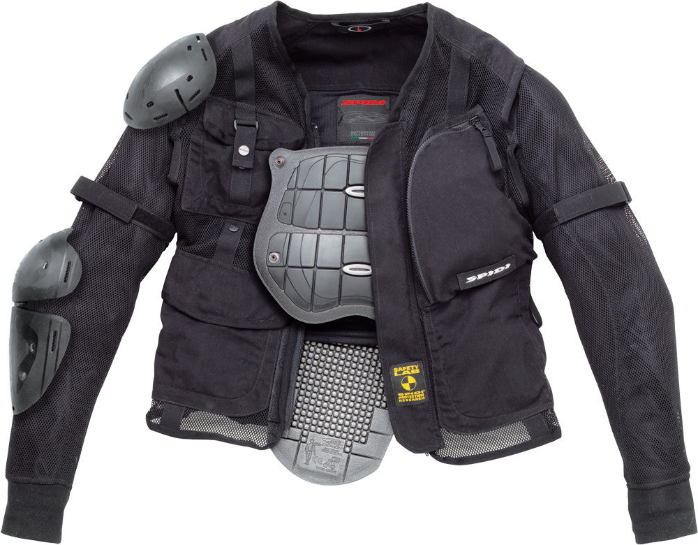 SPIDI Multitech Armor Tex Jacket Black X Z136-026-X