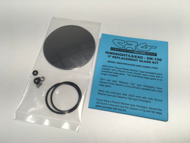 CRG 3 in. Round Replacement Glass Kit GK-100