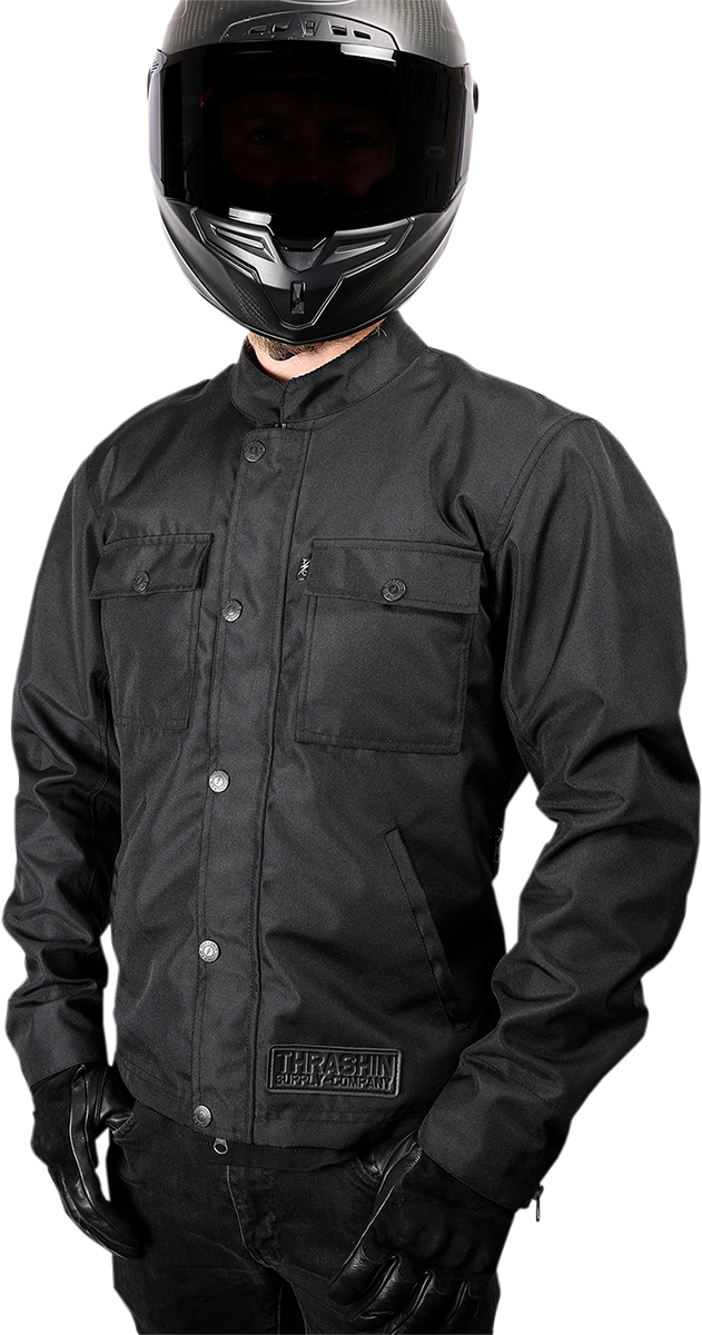 THRASHIN SUPPLY CO. Atlas Jacket - Black - Large TMJ-02-10