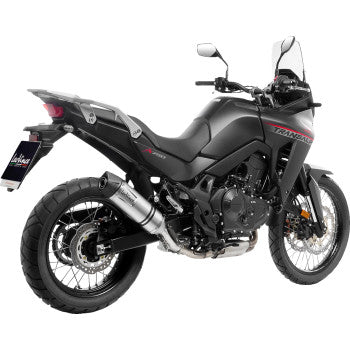 LEOVINCE LV One Slip-On Muffler - Black - Honda XL750 Transalp 14440EBU