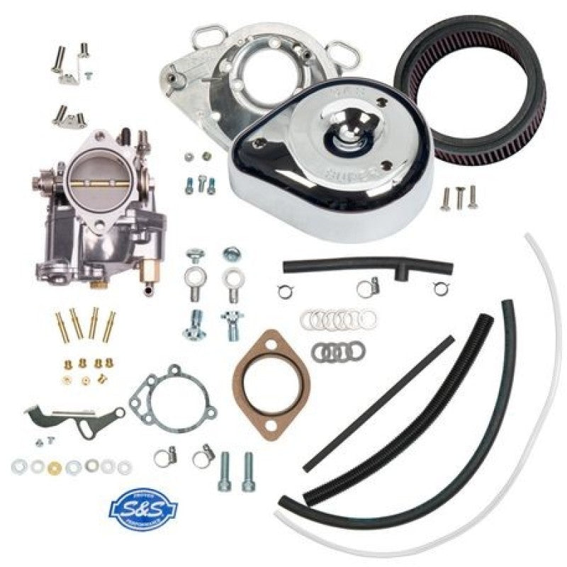 S&S Cycle 93-99 BT Super G Partial Carburetor Kit w/o Manifold & Mounting Hardware 11-0446