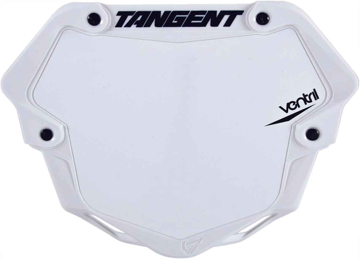 TANGENT 7" 3d Ventril Plate White 03-1110