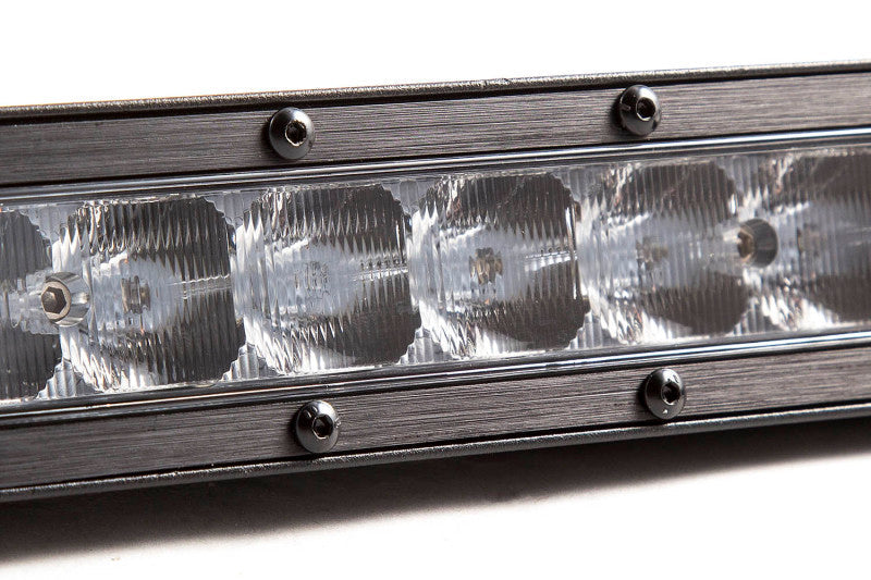 Diode Dynamics 12 In LED Light Bar Single Row Straight Clear Wide Each Stage Series DD5023S