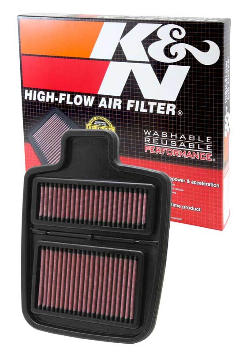 K&N Replacement Air Filter - 10.625in O/S L x 7.625in O/S W x .688in H for Arctic Cat AC-7009