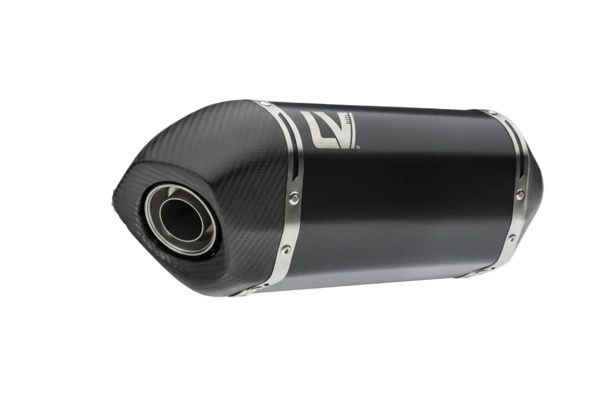 LEOVINCE - LV-14 Slip-On Muffler - Black - KTM/CF MOTO 790/800/890/901 15618BU 1811-4947