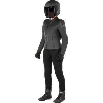 IN STOCK ALPINESTARS Stella Tory Leather Jacket - Black - Medium 3113824-1100-M