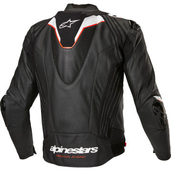 ALPINESTARS Missile v3 Ignition Leather Jacket - Black/White - US 48 / EU 58 3100325-12-58