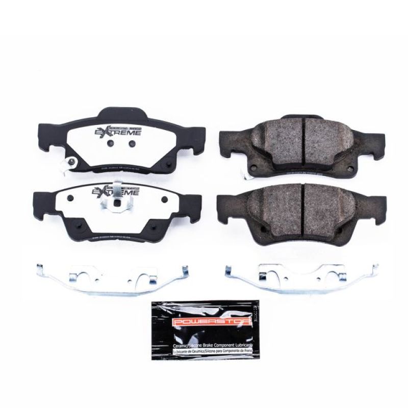 Power Stop 11-19 Dodge Durango Rear Z36 Truck & Tow Brake Pads w/Hardware Z36-1498