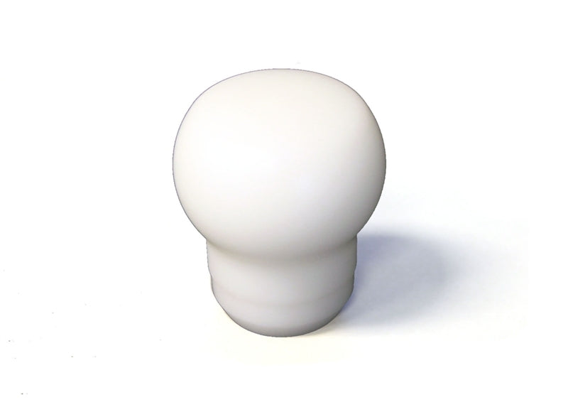 Fat Head Delrin Shift Knob (White): Universal 12x1.25 TS-UNI-152BW