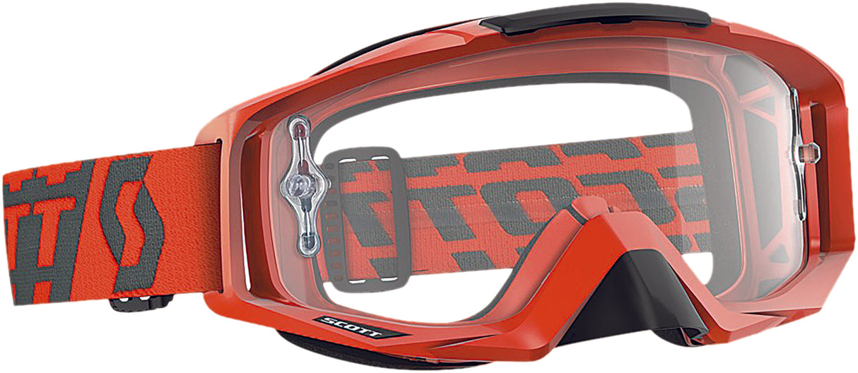 SCOTT Tyrant Goggle Orange W/Clear Lens 240585-0036113