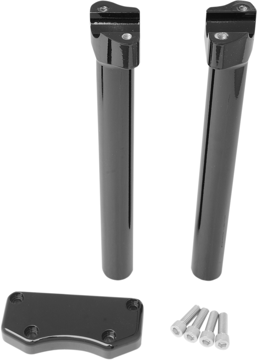 Elevadores DRAG SPECIALTIES - 12" - Buffalo - Superior - Negro 0602-0599