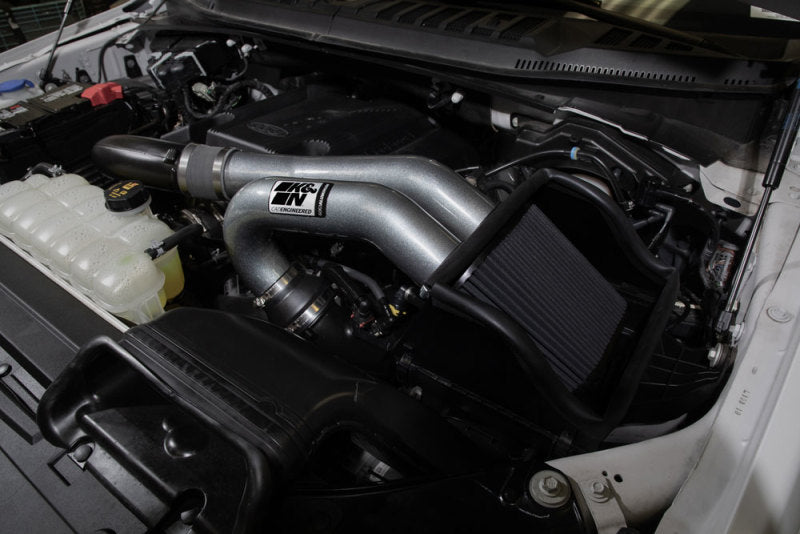 K&N 15-23 Ford F-150 (Incl. Raptor) 2.7L/3.5L V6 Performance Air Intake System 30-2617KC