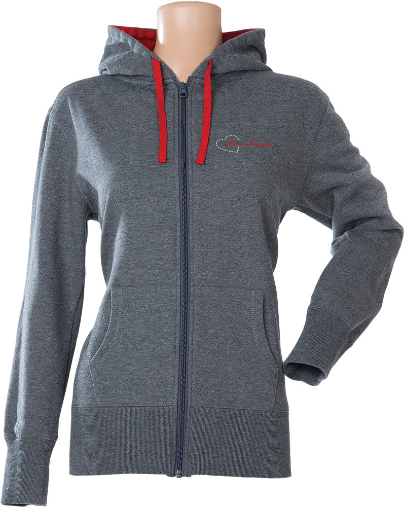 DSG Heart Snow Hoodie Red 2x 12884