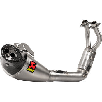 AKRAPOVIC Racing Line Exhaust System - Titanium - Yamaha MT-07/XSR 700 2021-2024 S-Y7R8-HEGEHT/1 1811-4620