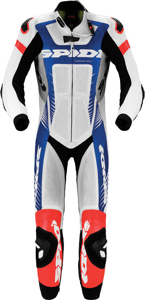 SPIDI Warrior Wind Pro Suit Black/Blue E50/Us40 Y132-022-50