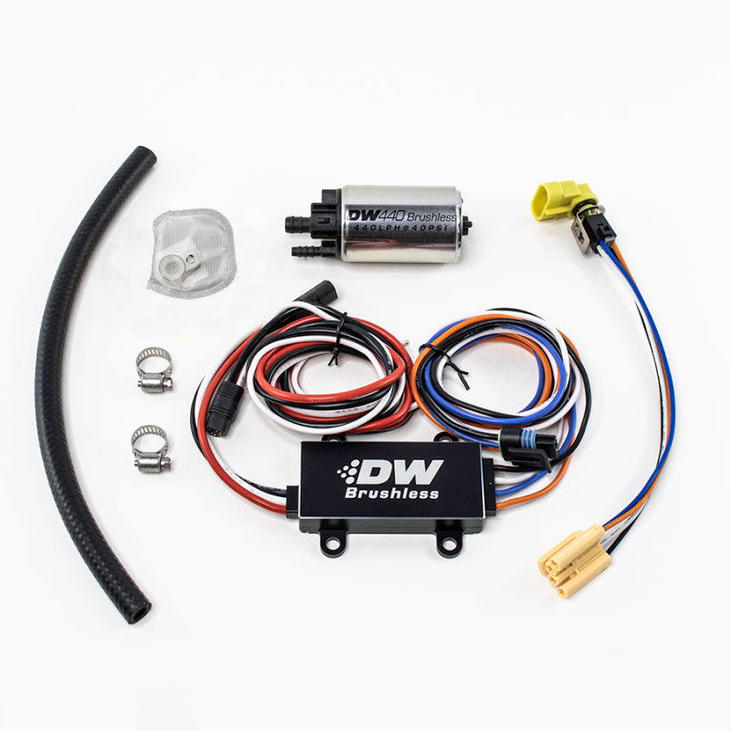 DeatschWerks DW440 440lph Brushless Fuel Pump w/ PWM Controller 9-441-C103-0900