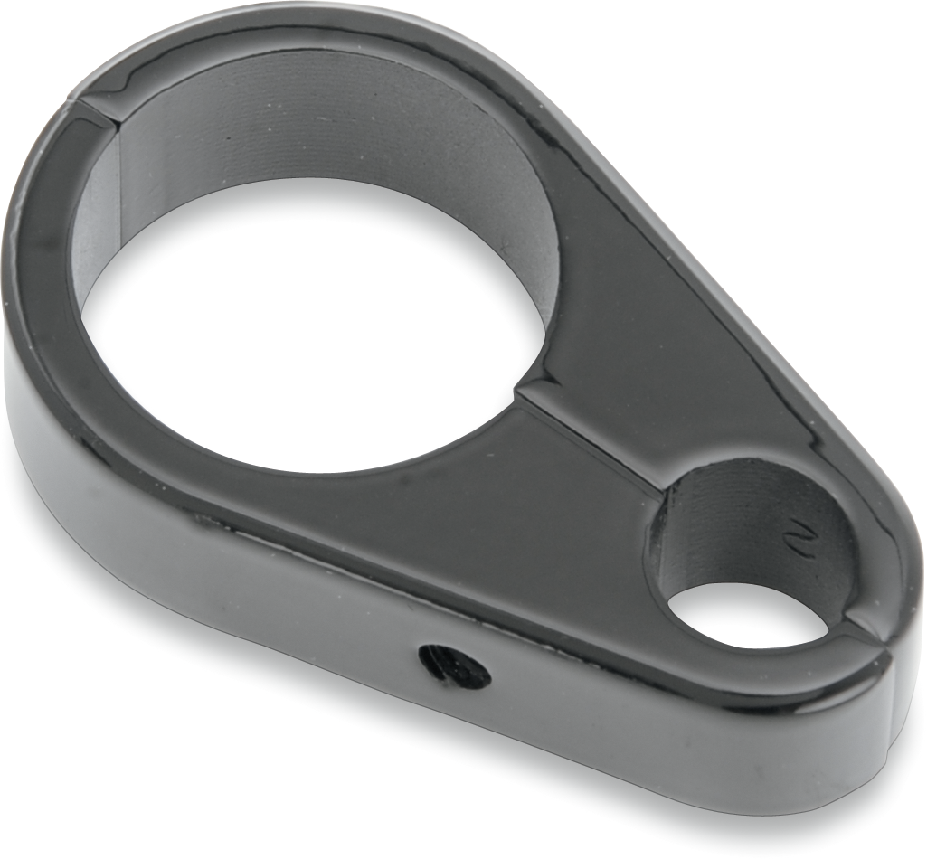 DRAG SPECIALTIES Abrazadera de cable - Embrague - Fundición a presión - Marco de 1" - Negro 11-0053GB