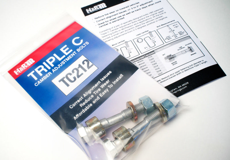 H&R TC112 Triple Camber Adjustment Bolts - 12mm TC112