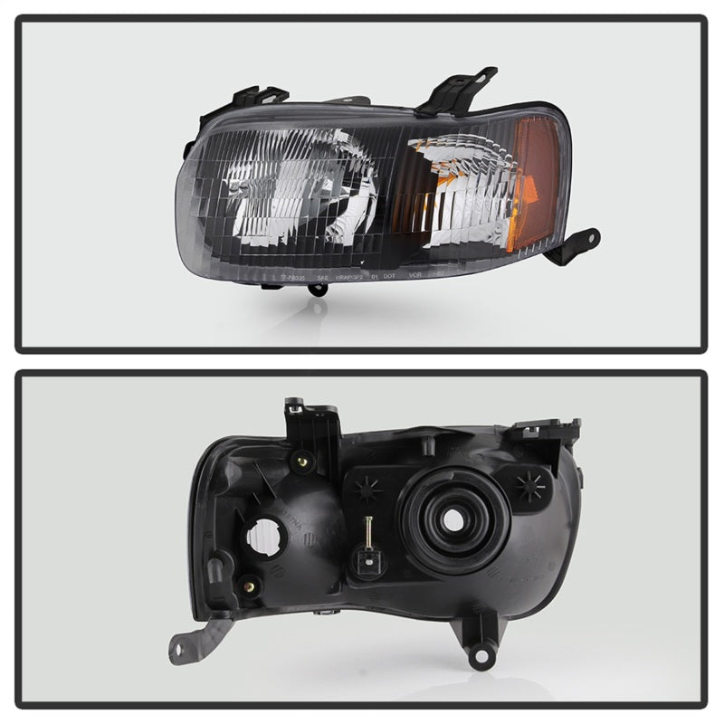 xTune 01-04 Ford Escape OEM Style Headlights - Black (HD-JH-FESCA01-AM-BK) 9042591