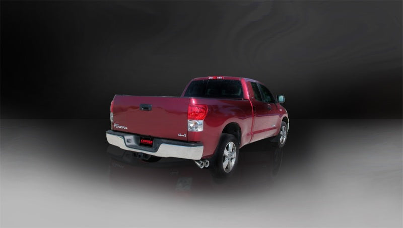 Corsa 11-14 Toyota Tundra Double Cab/Crew Max 5.7L V8 Polished Sport Cat-Back Exhaust 14916