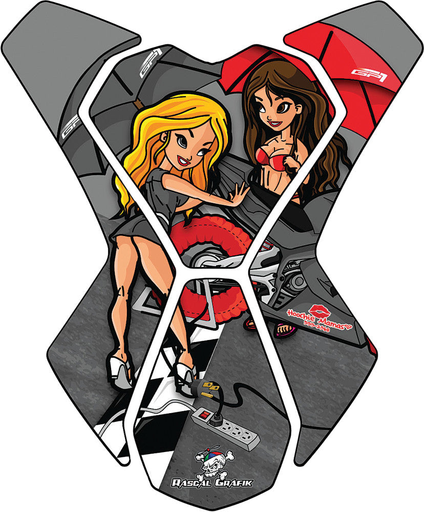 RASCAL GRAFIK Tank Pad (Umbrella Girls Grey) RA39371