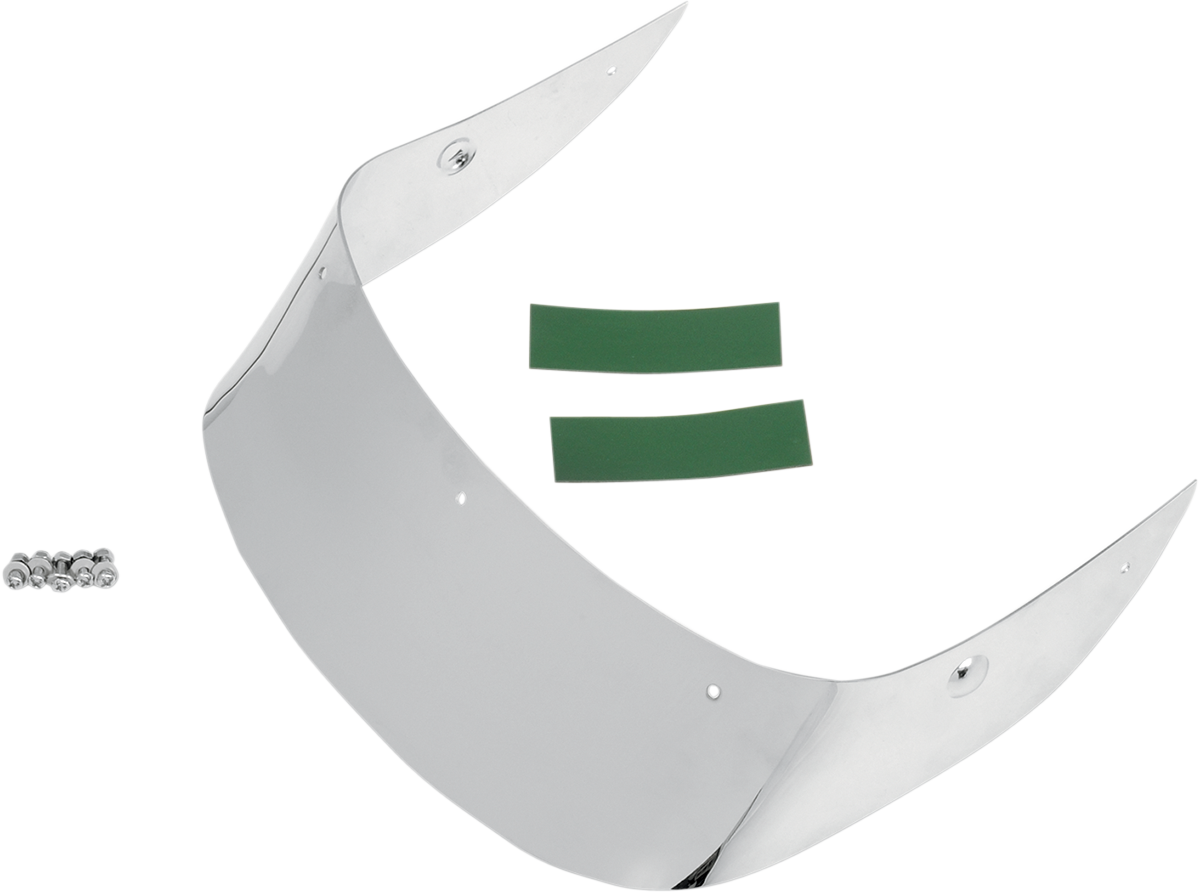 DRAG SPECIALTIES Faldón de guardabarros - Cromado - Trasero 77131