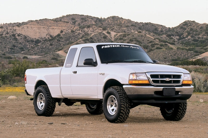 Fabtech 2.5in Perf Sys w/Perf Shks 98-08 Ford Ranger 2WD Coil Spring Front Susp w/4Cyl&3.0L K2108