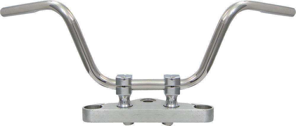 WEST-EAGLE Bobber Hi Bar Steel / 1inch / W Dimple 766