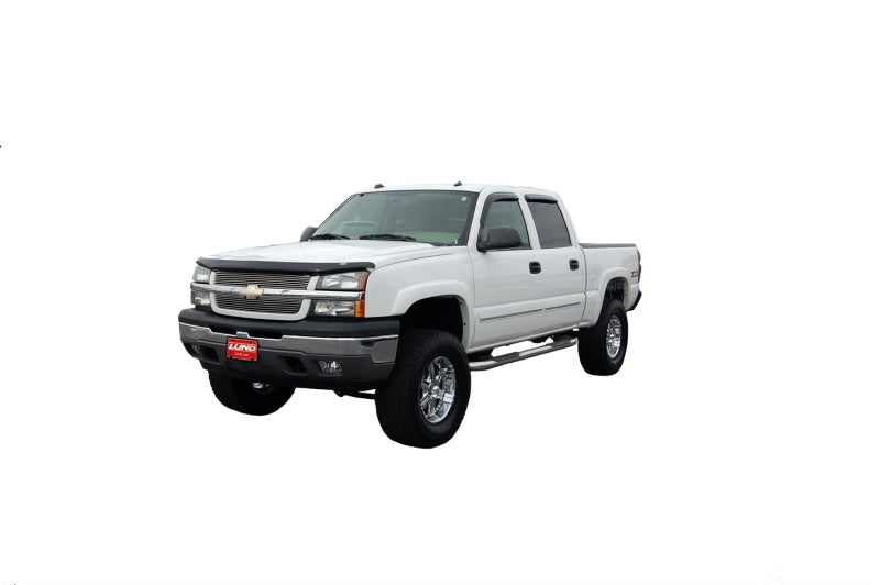 AVS 05-06 Chevy Silverado 2500 Hoodflector Low Profile Hood Shield - Smoke 21154