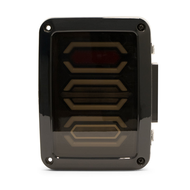 DV8 Offroad 07-18 Jeep Wrangler JK Octagon LED Tail Light TLJK-02