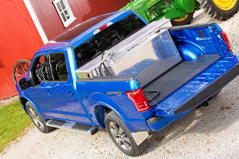 Deezee Universal Tubes - 6In Oval - Brite Tread Aluminum (CrewCab) DZ 16421