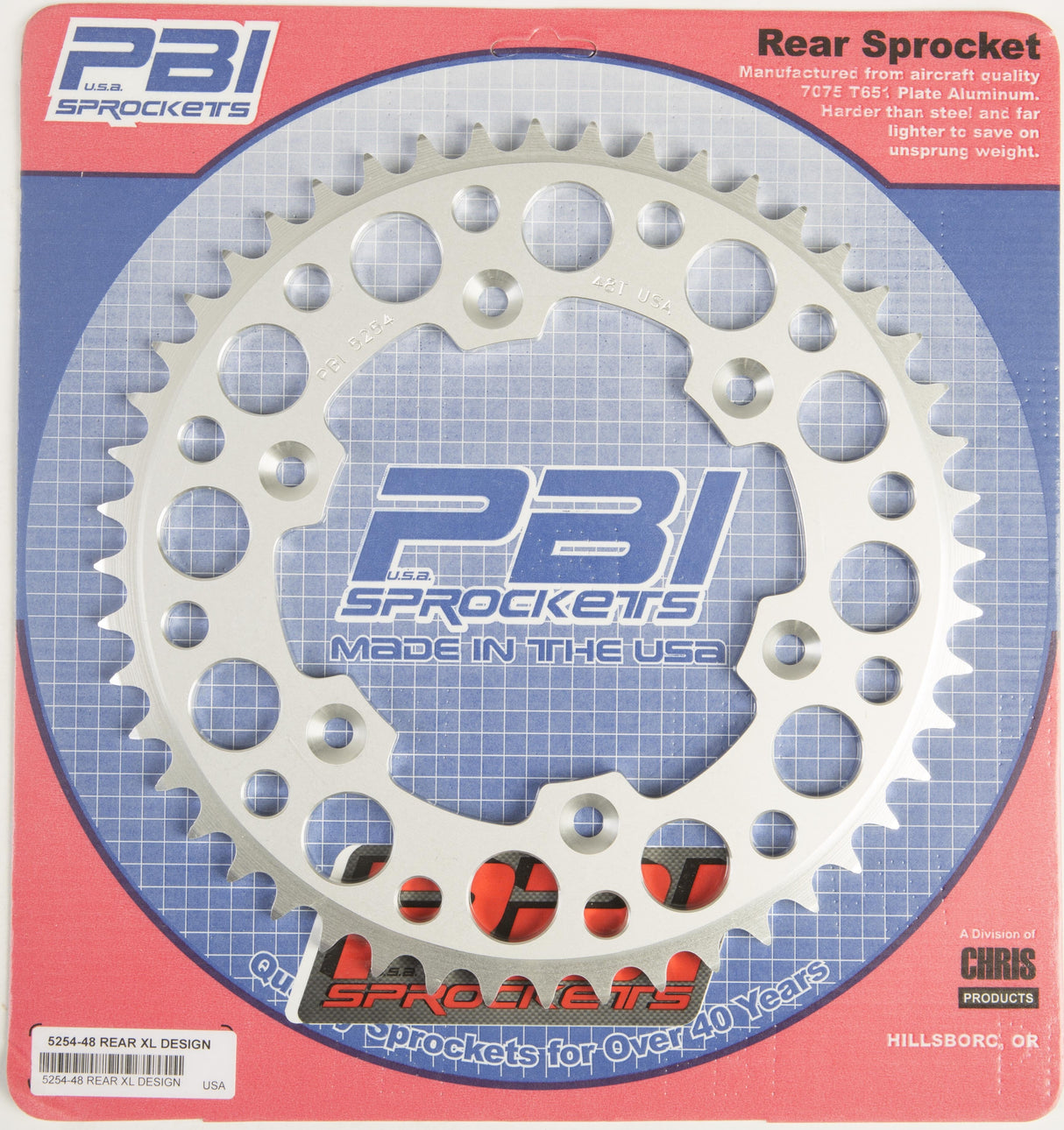 PBIRear Sprocket Aluminum 48t-520 Hus/Husq/Ktm5254-48-3