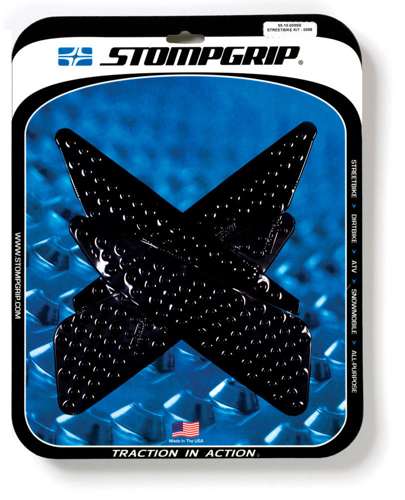STOMPGRIP Tank Pad Kit Volcano Black 55-10-0098B
