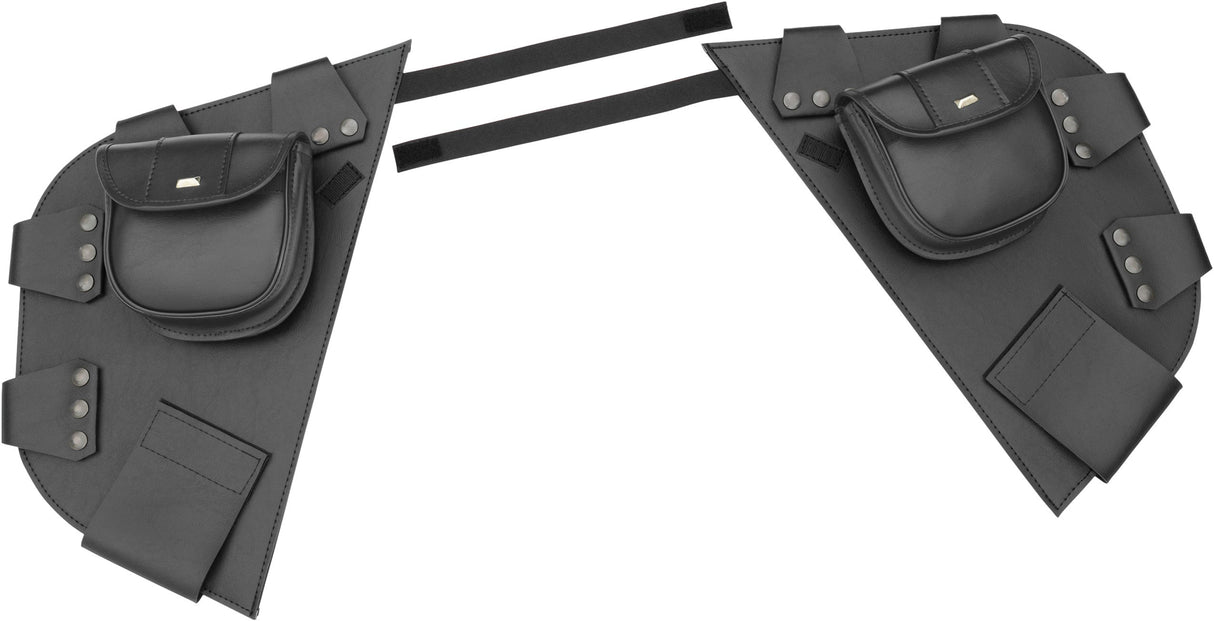 SHOW CHROME (new) Pac-A-Derms Victory Round Bars Cross Country Cross Roads Mag V30-109BKC