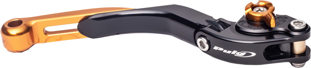 PUIG Lever Brake Black/Gold Extendable/Foldable 19ONO
