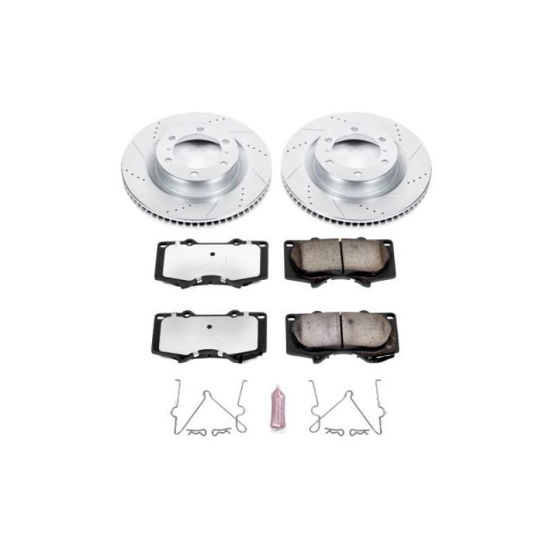 Power Stop 10-19 Lexus GX460 Front Z36 Truck & Tow Brake Kit K5873-36