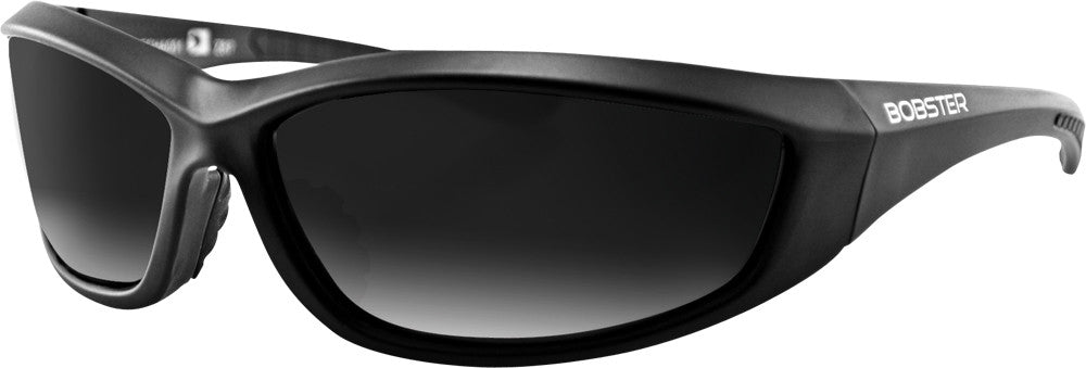 BOBSTER Charger Sunglasses Black W/Smoke Lens ECHA001