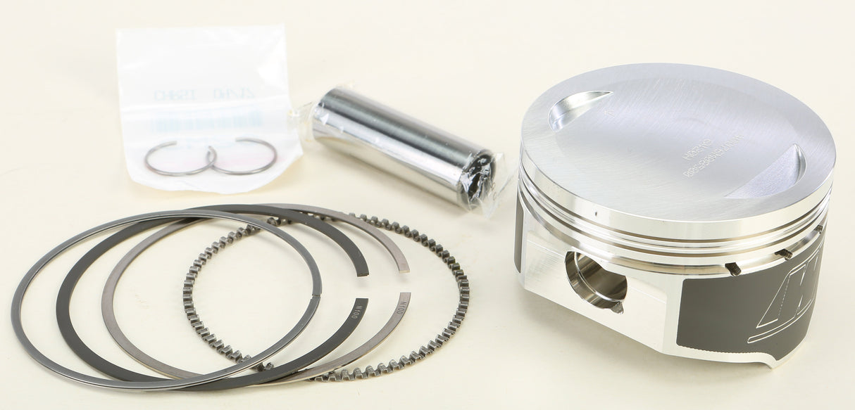 WISECO Piston Kit Armorglide 85.00/+0.50 10.5:1 Yam 40076M08500