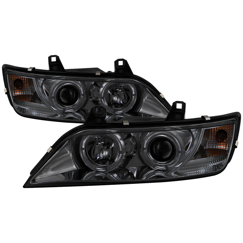 Spyder BMW Z3 96-02 Projector Headlights LED Halo Smoke High H1 Low H1 PRO-YD-BMWZ396-HL-SM 5009104