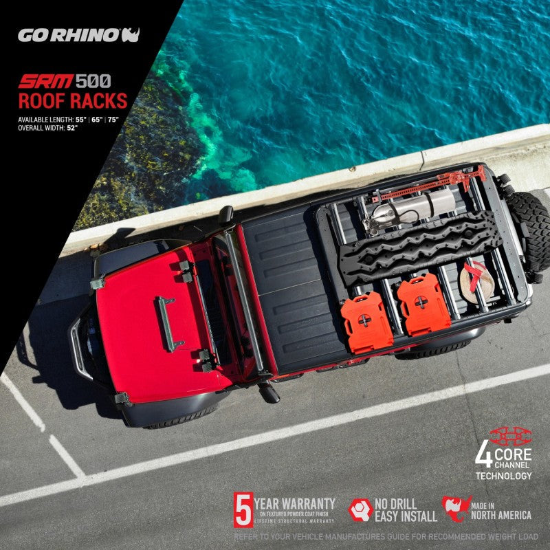 Go Rhino SRM 500 Roof Rack - 65in 5935065T