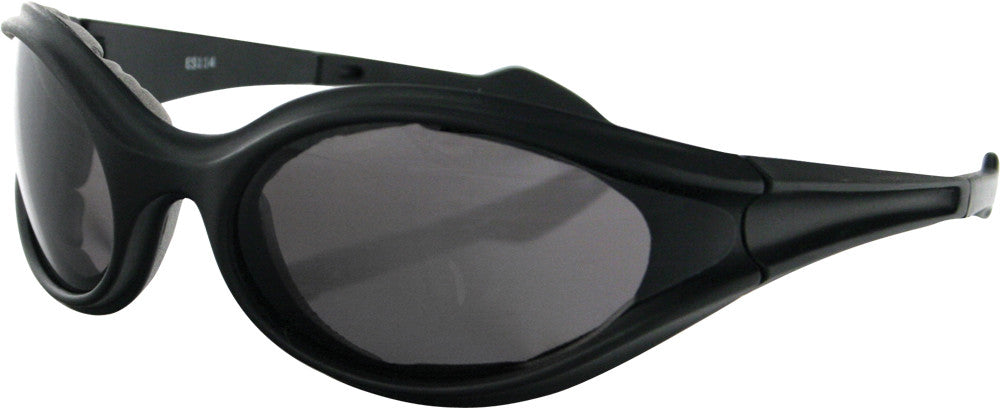 BOBSTER Foamerz Sunglasses Black W/Smoke Lens ES114