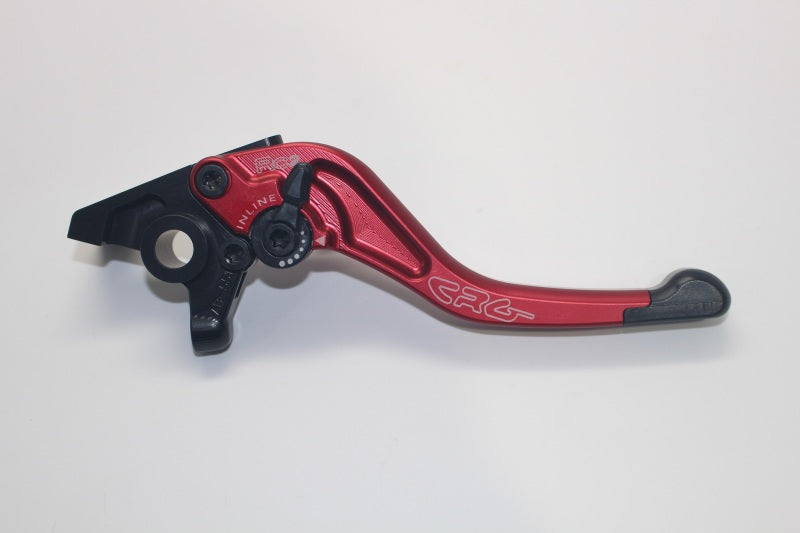 CRG 05-06 Kawasaki ZX6R/ RR / 04-20 Suzuki GSXR600-1000R/ 06-17 Triumph Brake Lever -Short Red 2RN-511-H-R