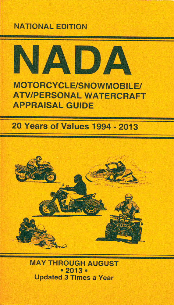NADAAppraisal GuideMC/SNOW/ATV/PWC BOOK