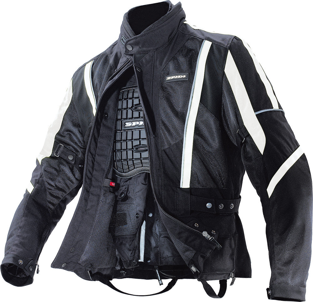 SPIDI Netwin All Season Jacket Black /White 3x D69-011-3X