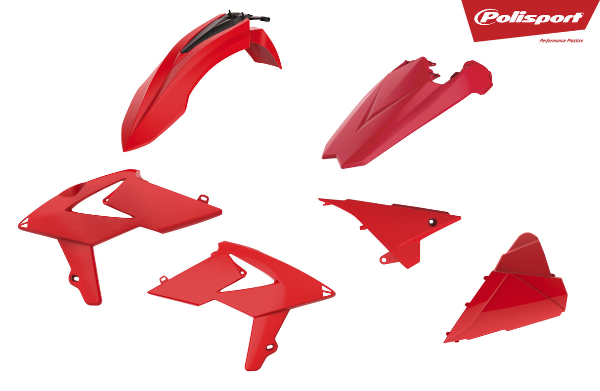 POLISPORT Plastic Body Kit Red 90794