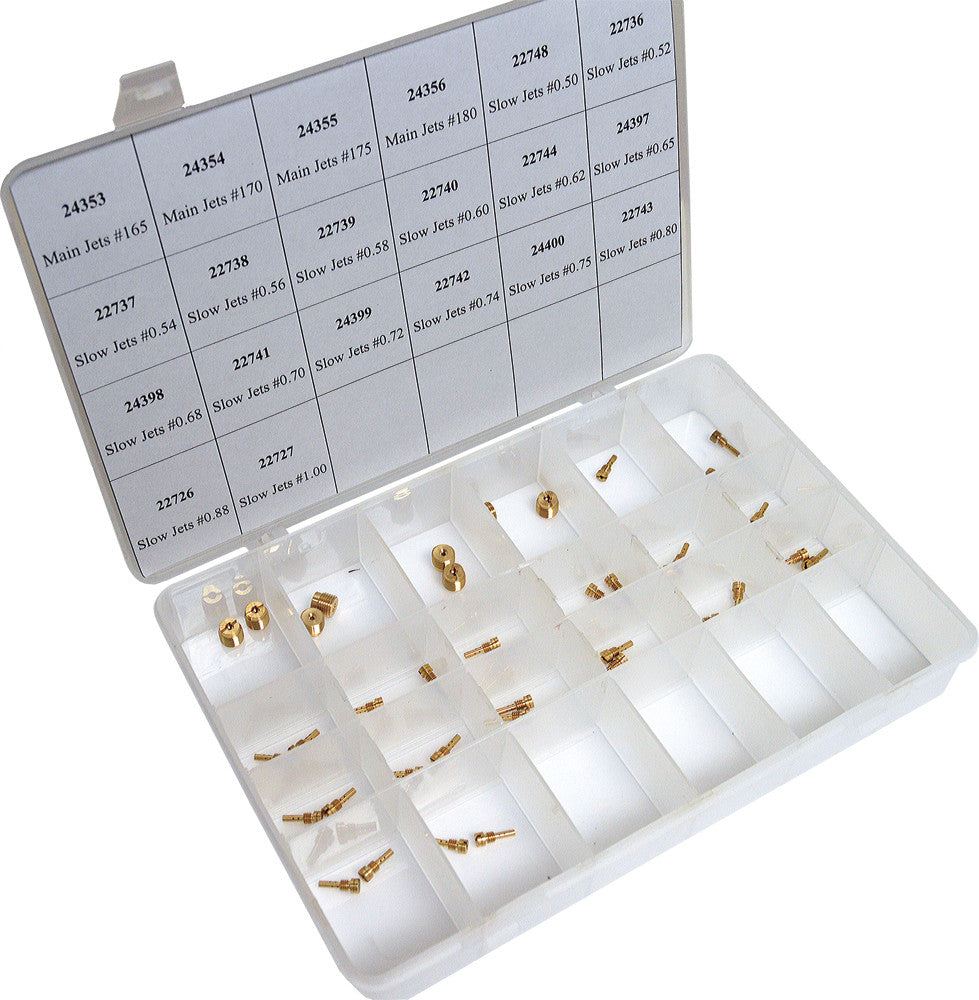 CYCLE PRO Master Jet Kit Cv Carb 2ea/23 Sizes 20748