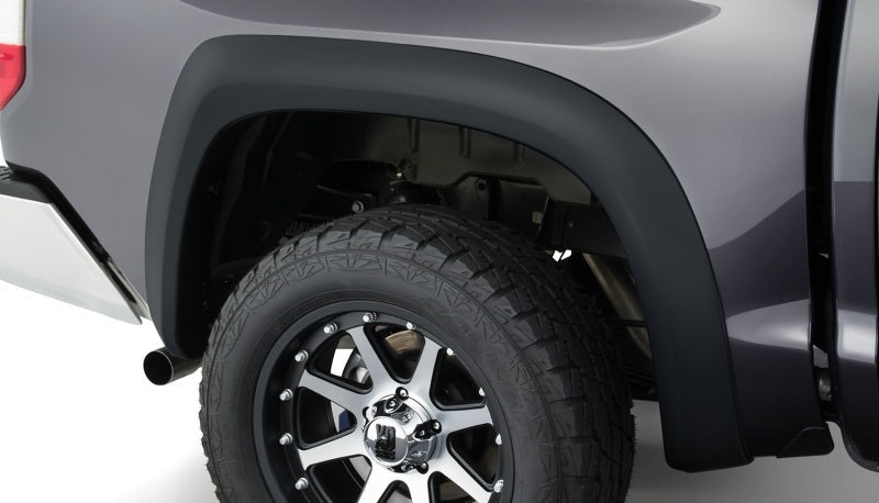 Bushwacker 14-18 Toyota Tundra Fleetside Extend-A-Fender Style Flares 4pc - Black 30919-02