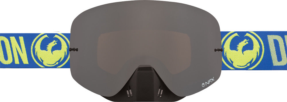DRAGON Nfx Goggle Break Hi-Vis/Smoke Gold Lens 228686429683