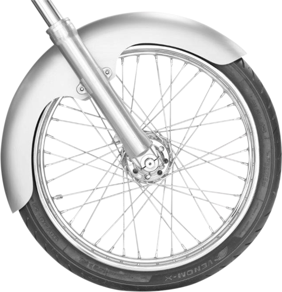 RUSS WERNIMONT DESIGNS Custom Front Fender - For 19" Wheel - Long OCF Style - 4.75" W x 44" L RWD-50017